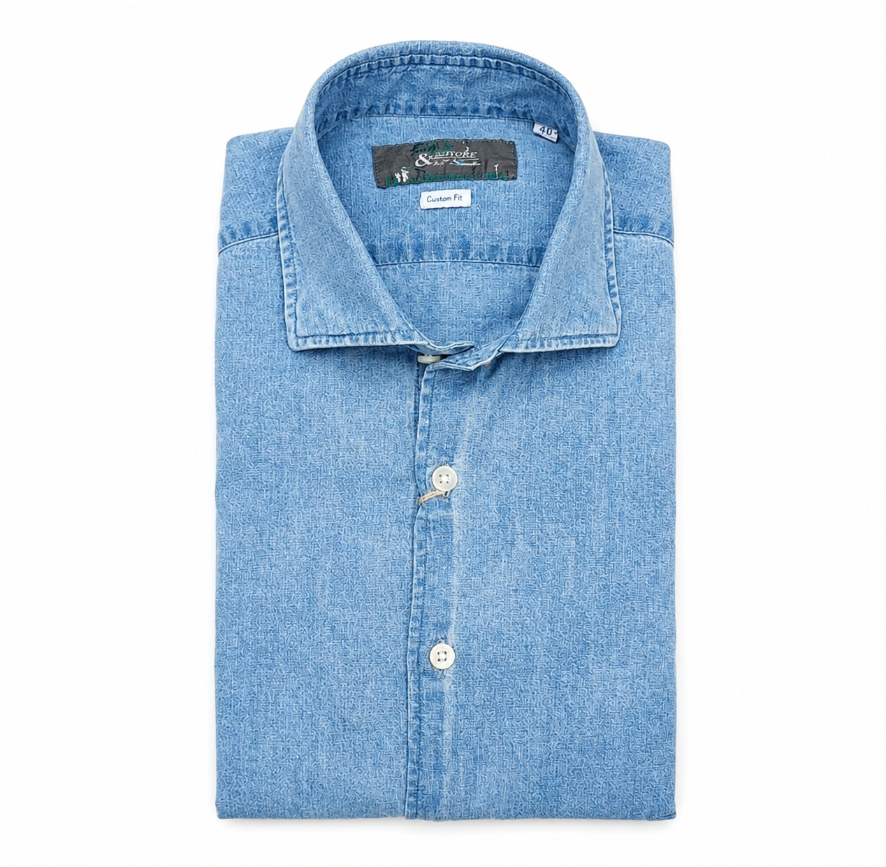 Camicia Golf by Montanelli misto lino  e cotone