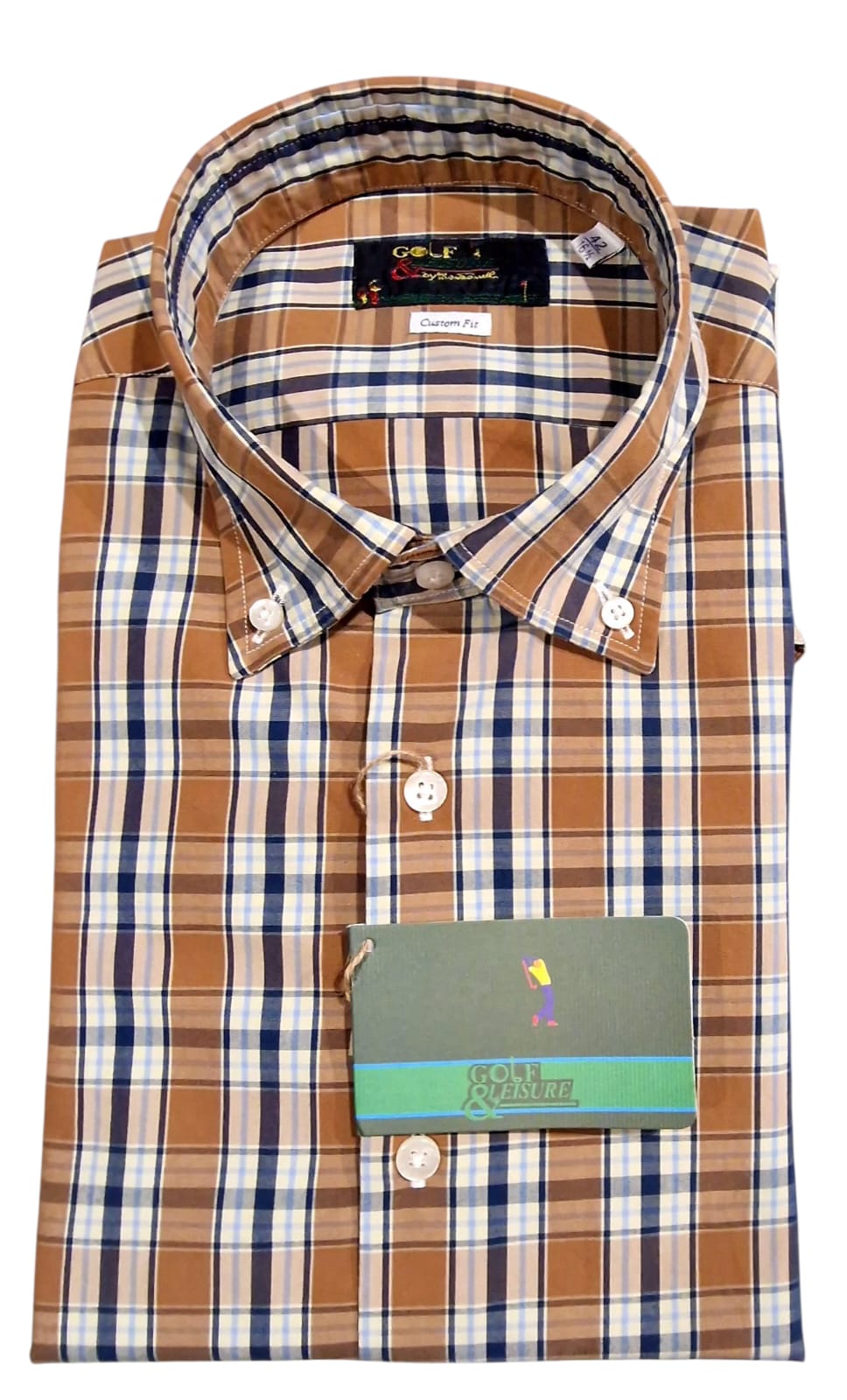 Golf by Montanelli Camicia boscaiola botton down