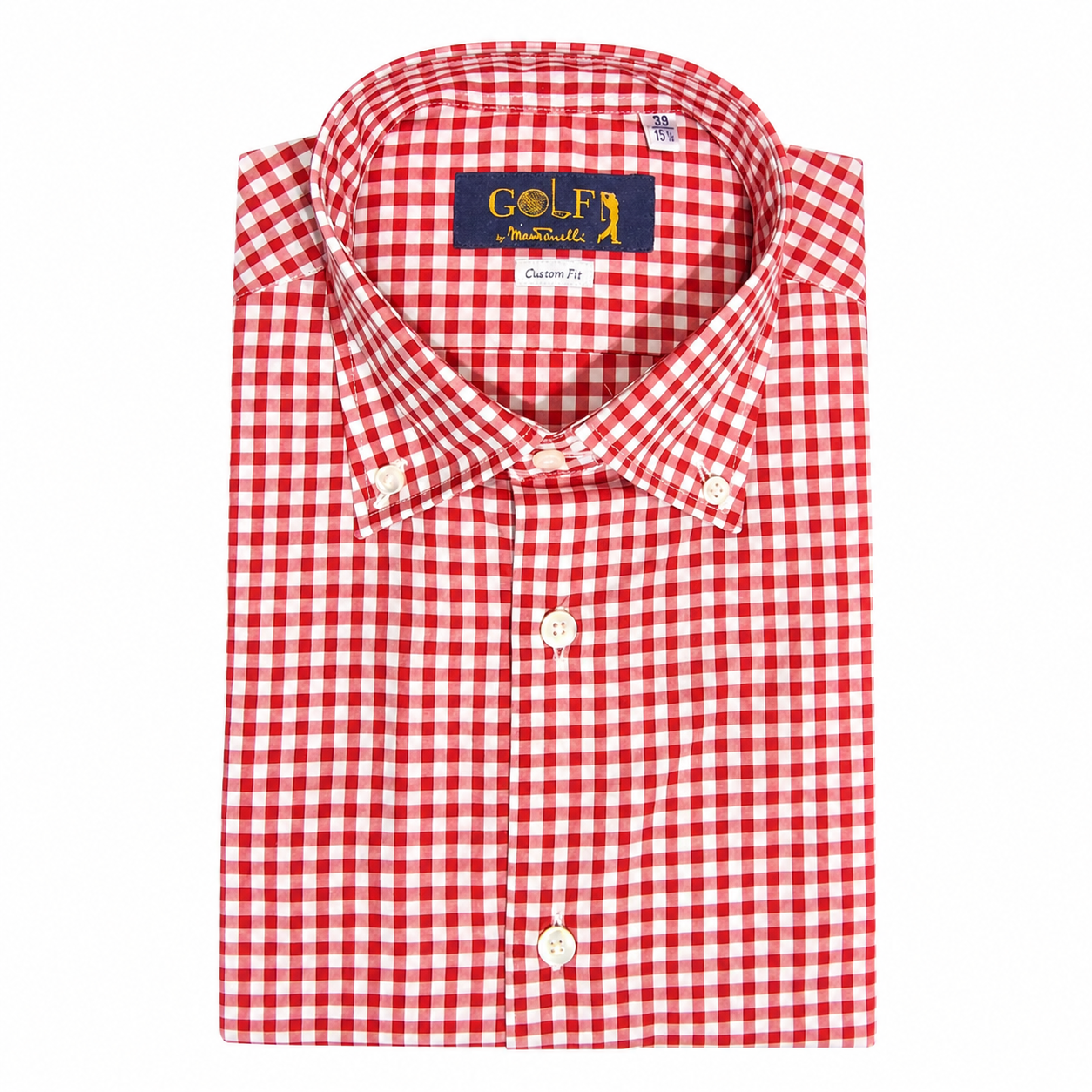 Camicia Golf by Montanelli botton down vichy