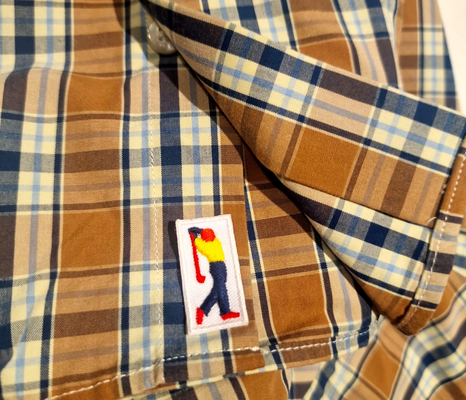 Golf by Montanelli Camicia boscaiola botton down