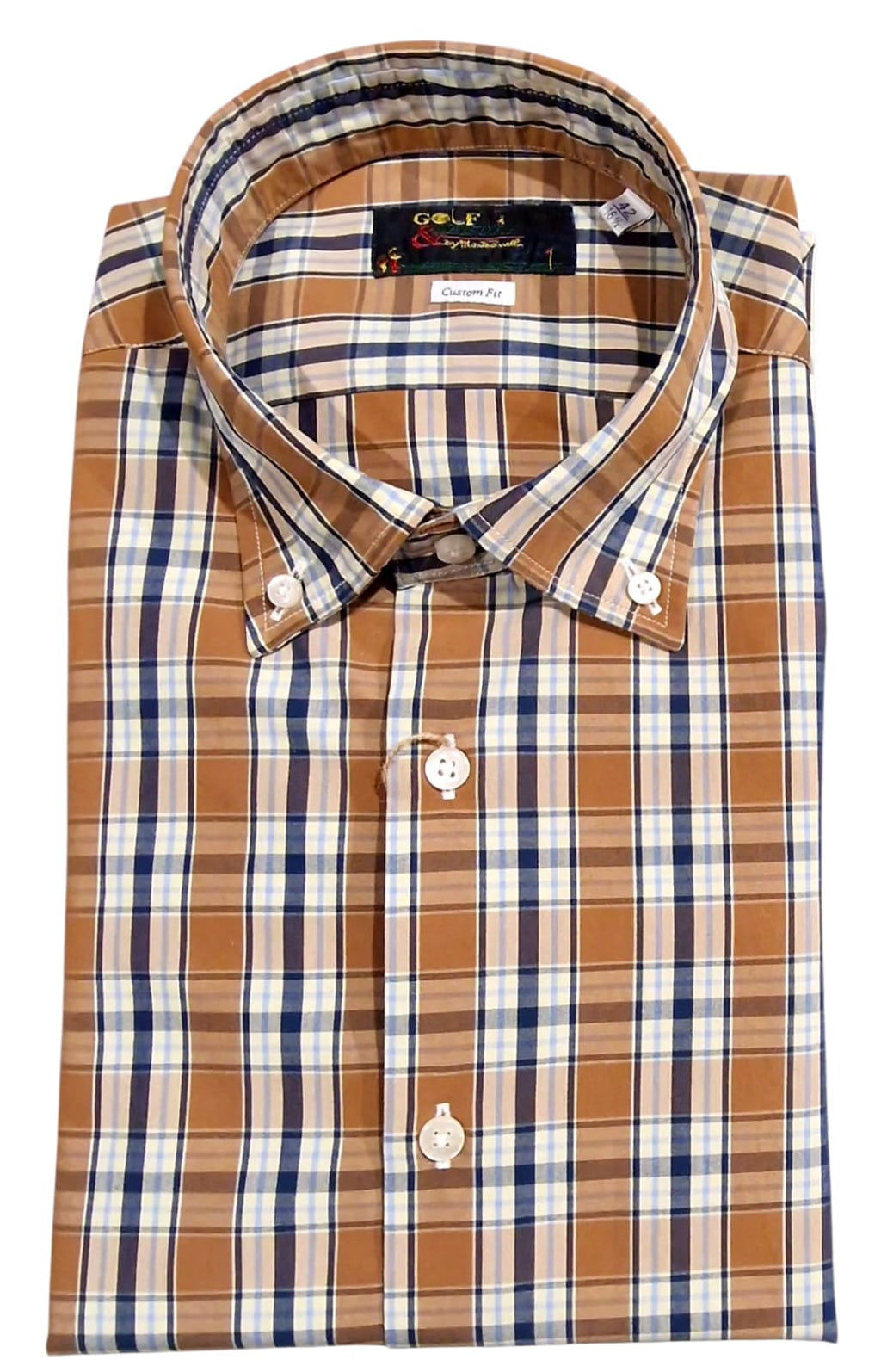 Golf by Montanelli Camicia boscaiola botton down