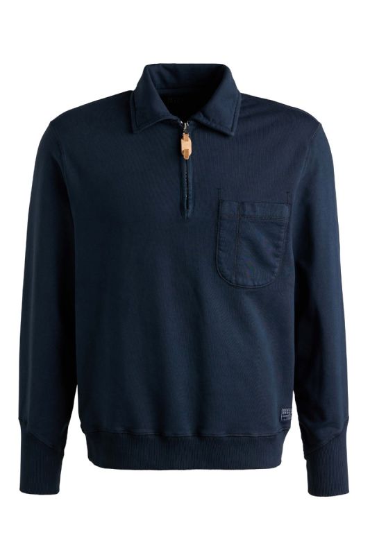 Manifattura Ceccarelli Zip Polo Sweatshirt F201
