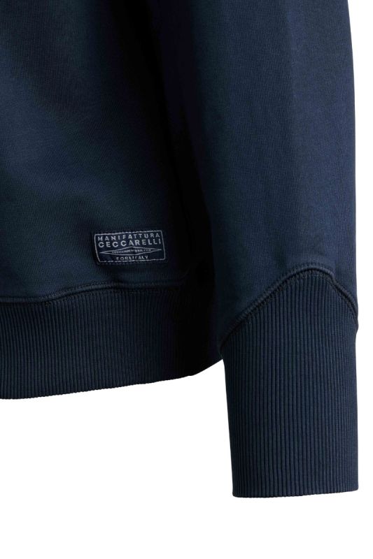 Manifattura Ceccarelli Zip Polo Sweatshirt F201