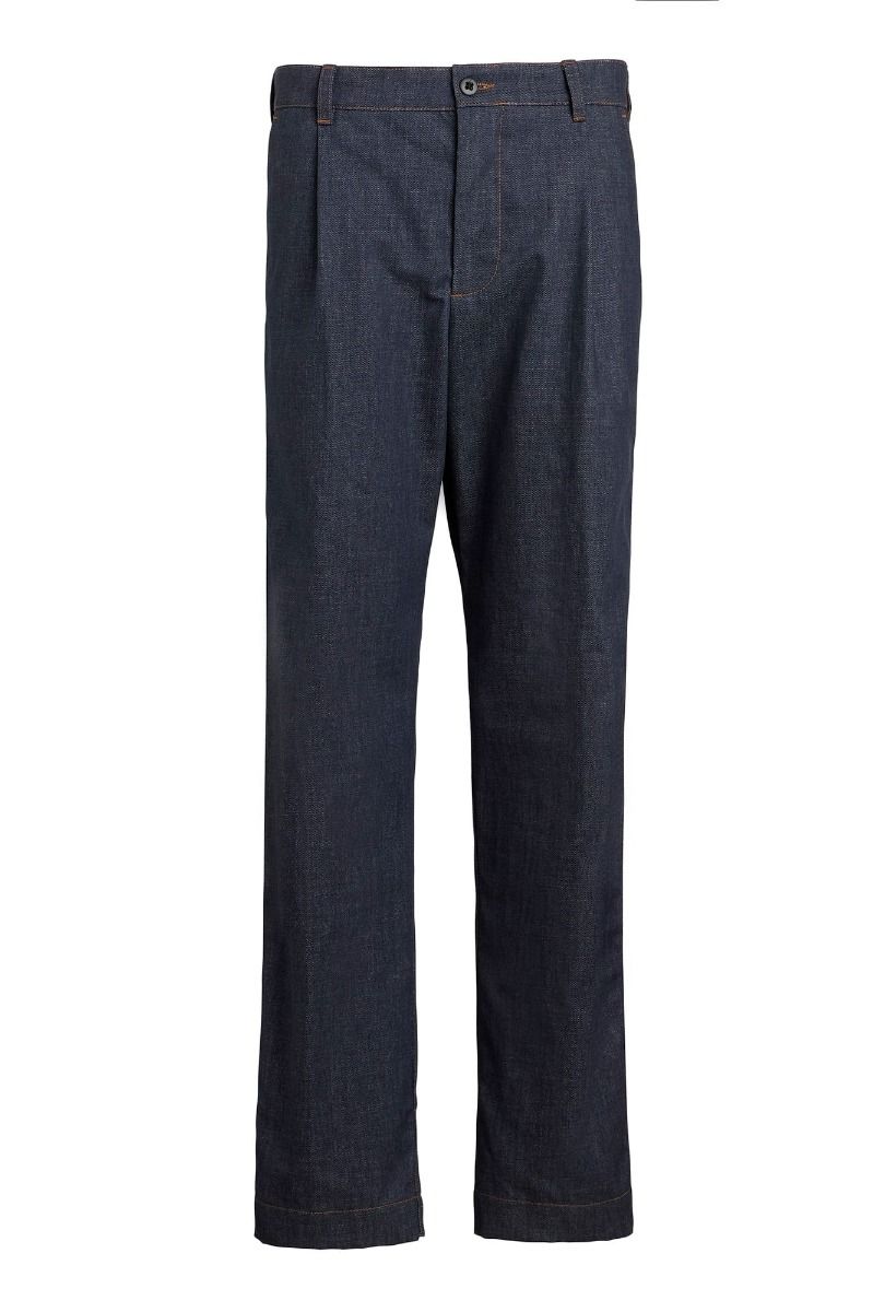 Manifattura Ceccarelli Denim New Chino Pants con Pinces 6537-CD