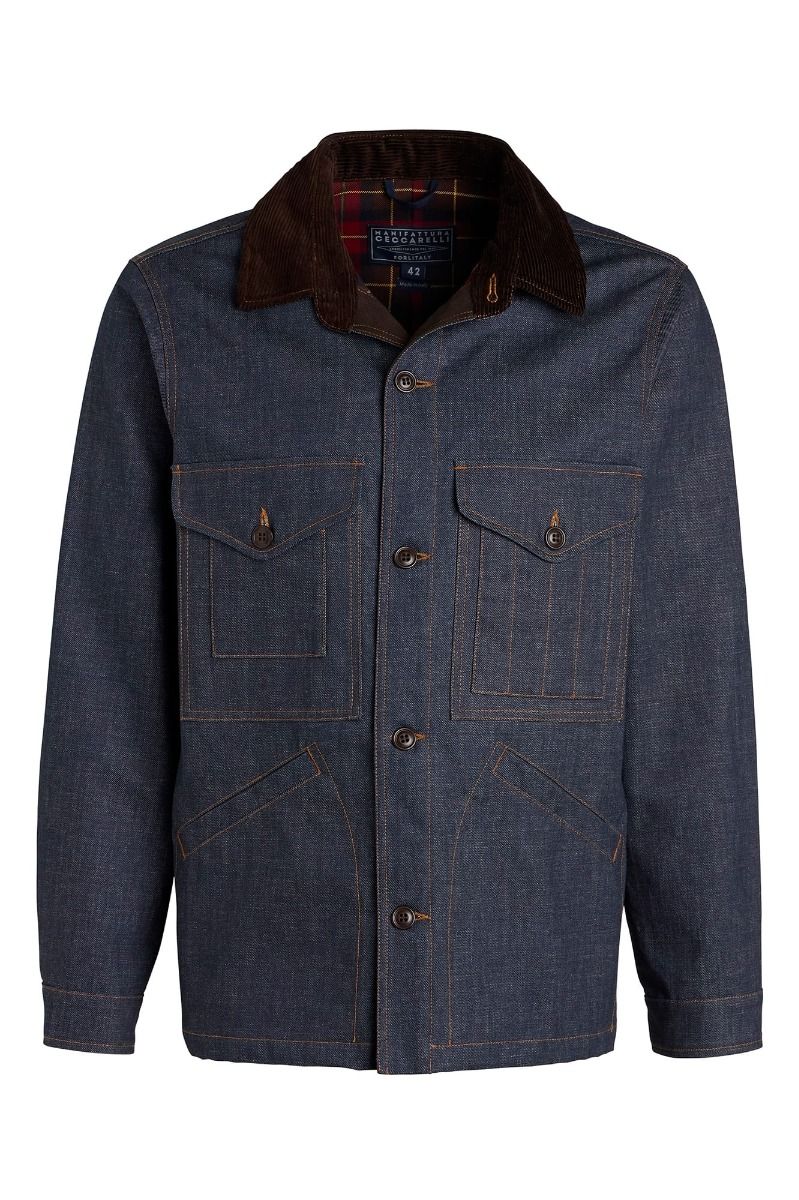 Manifattura Ceccarelli Denim Work Jacket 7087-CD